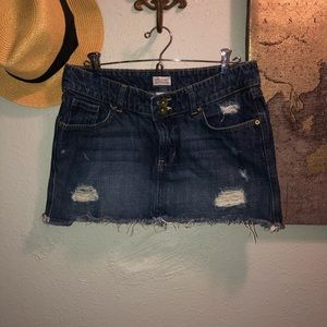 Mossimo Brand Mini Jeans Skirt Size 11